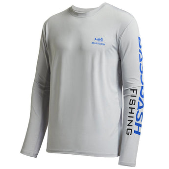 Men's UPF 50+ Long Sleeve Fishing Shirt FS01M - Bassdash