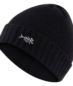 Fleece Lining Winter Knit Beanie - Bassdash