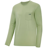 Men’s UPF 50+ Long Sleeve Sun Shirt with Chest Pocket - Bassdash