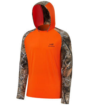 Men’s UPF 50+ Long Sleeve Fishing Hoodie  FS17M New