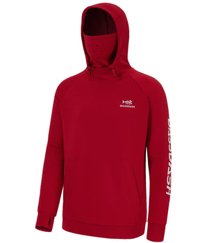 Men’s Fleece Hoodie with Neck Gaiter FS18M - Bassdash