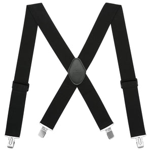 Men’s Elastic Suspenders with Heavy Duty Metal Clips - Bassdash