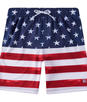 WILDBREATH Boys UPF 50+ Quick Dry Swim Trunks - Bassdash