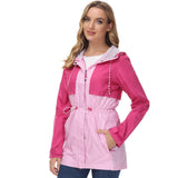Lightbare Women's Water Resistant Ripstop Rain Coat LB02W - Bassdash