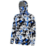 Men’s Fleece Hoodie with Neck Gaiter FS18M - Bassdash