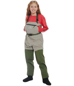 Kids IMMERSE Breathable Waders - Stocking Foot - Bassdash