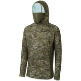 Men's UPF 50+ Long Sleeve Hunting Hoodie with Mask FS06M - Bassdash