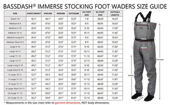 Men's IMMERSE Breathable Ripstop Wader - Stocking Foot - Bassdash