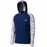 Men’s UPF 50+ Long Sleeve Fishing Hoodie FS17M - Bassdash