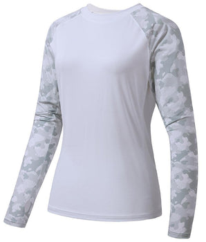 Women’s UPF 50+ Camo Long Sleeve Fishing Shirts - Bassdash