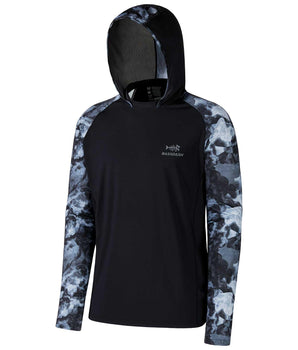 Men’s UPF 50+ Long Sleeve Fishing Hoodie FS17M - Bassdash