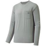 Men’s UPF 50+ Long Sleeve Fishing Shirt with Chest Pocket - Bassdash