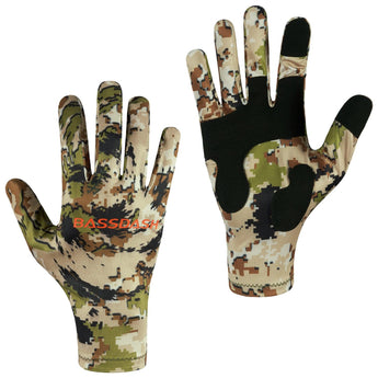 Men's Camo Hunting Gloves for Warm Weather HG01M - Bassdash