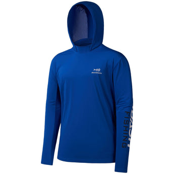 Men’s UPF 50+ Sun Long Sleeve Fishing Hoodie FS03M - Bassdash