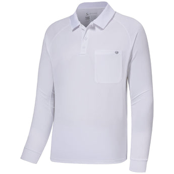 Lightbare Men's Performance Polo Shirt - Bassdash