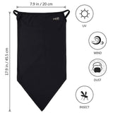 UPF 50+ UV Protection Earloop Neck Gaiter Windproof Bandanas - Bassdash