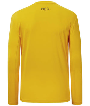 Men’s UPF 50+ Long Sleeve Sun Shirt with Chest Pocket - Bassdash