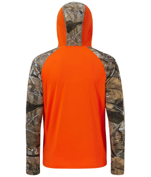 Men’s UPF 50+ Long Sleeve Fishing Hoodie  FS17M New