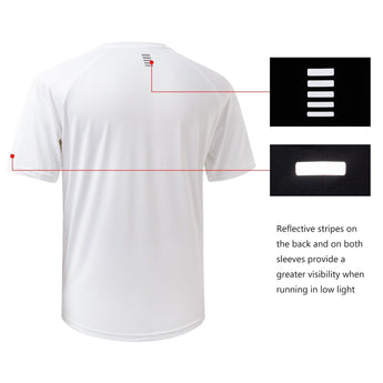 Lightbare Men Short Sleeve Shirt Lightweight Quick Dry Anti Odor - Bassdash