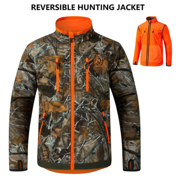 Reversible Lightweight Insulated Hunting Jacket - Bassdash