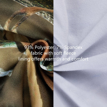 Fleece Neck Warmer Neck Gaiter with Nose Hole - Bassdash