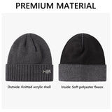 Fleece Lining Winter Knit Beanie - Bassdash
