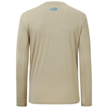 Men’s UPF 50+ Long Sleeve Sun Shirt with Chest Pocket - Bassdash