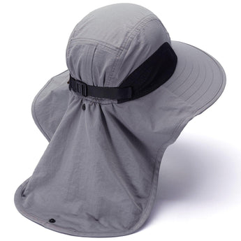 Unisex UPF 50+ Water Resistant Sun Hat with Neck Flap FH06 - Bassdash