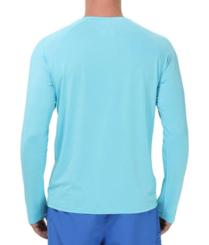 LIGHTBARE Men's UPF 50+ Raglan LS T-Shirt - Bassdash