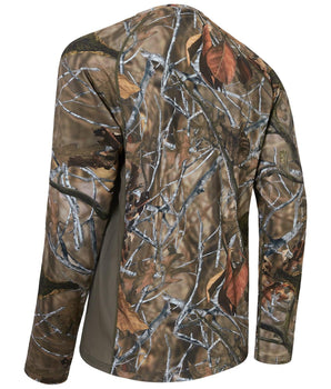 Men's UPF 50+ Camo Long Sleeve Hunting Shirt FS13M - Bassdash