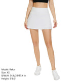 Women's UPF 50+ Tennis Skirts with Shorts LB09W - Bassdash