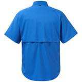Men's UPF 50+ Short Sleeve Button Down - Bassdash