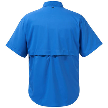 Men's UPF 50+ Short Sleeve Button Down - Bassdash