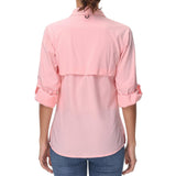 Women's UPF 50+ Long Sleeve Button Down Shirt FS21W - Bassdash