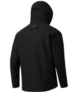 Men's Splice Insulated Softshell Jackets with Face Cover - Bassdash