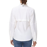 Women's UPF 50+ Long Sleeve Button Down Shirt FS21W - Bassdash