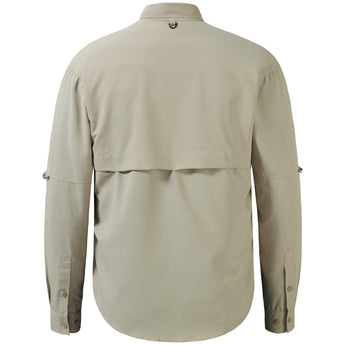 Men's UPF 50+ Long Sleeve Fishing Button Down Shirt FS21M - Bassdash