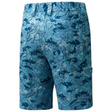 Men's UPF 50+ 10.5” Cargo Shorts Quick Dry Water Resistant FP01M - Bassdash