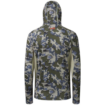 Men's UPF 50+ Long Sleeve Hunting Hoodie with Mask FS06M - Bassdash