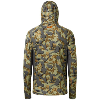 Men's UPF 50+ Long Sleeve Hunting Hoodie with Mask FS06M - Bassdash