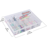 Ice Fishing Lure Kit Glowing Paint Jigs,30 pcs assorted perch/walleye/pike jigs - Bassdash