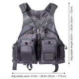 FV01 Classic Fishing Vest for Men Women - Bassdash