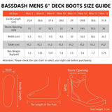 Men's 6 inch Waterproof Deck Boots - Bassdash