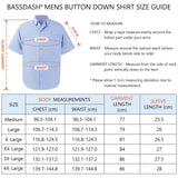 Men's UPF 50+ Short Sleeve Button Down Shirt FS28M - Bassdash
