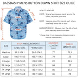 Men's UPF 50+ Short Sleeve Button Down Shirt FS28M - Bassdash