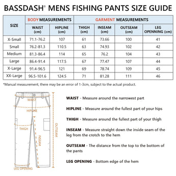Men’s Quick Dry Elastic Waist Fishing Pants FP05M - Bassdash