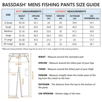 Men’s Quick Dry Elastic Waist Fishing Pants FP05M - Bassdash