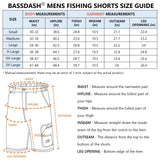 Men's UPF 50+ 10.5” Cargo Shorts Quick Dry Water Resistant FP01M - Bassdash