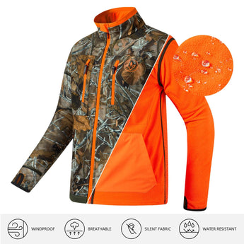 Reversible Lightweight Insulated Hunting Jacket - Bassdash