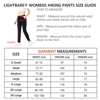 Women's Lightweight Cargo Hiking Pants LB11W - Bassdash